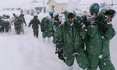 ಉತ್ತರಾಖಂಡದಲ್ಲಿ ಭಾರೀ ಹಿಮಪಾತ ; 46  ಕಾರ್ಮಿಕರ ರಕ್ಷಣೆ