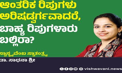 ಆಂತರಿಕ ರಿಪುಗಳು ಅರಿಷದ್ವರ್ಗವಾದರೆ, ಬಾಹ್ಯರಿಪುಗಳಾರು ಬಲ್ಲಿರಾ ?