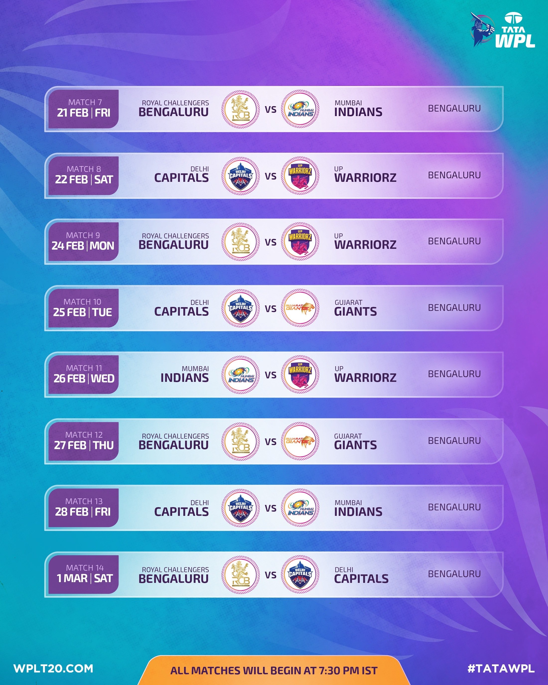 WPL 2025 Schedule2