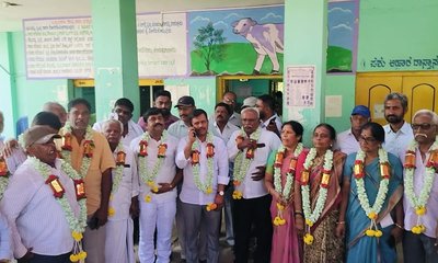 ಕಲ್ಲೂಡಿ ವಿಎಸ್ಎಸ್ಎನ್ ಸೊಸೈಟಿ ಶಾಸಕರ ಬೆಂಬಲಿಗರ ಪಾಲು