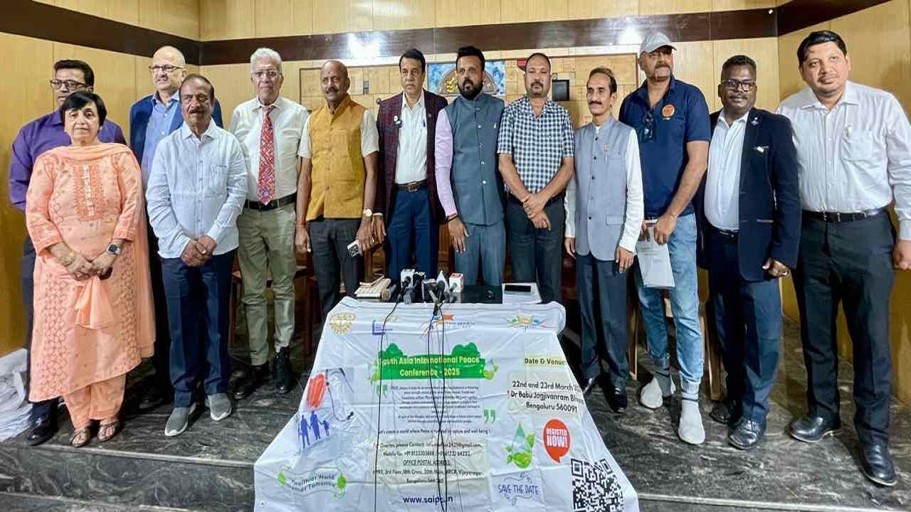ಮಾ.22, 23ರಂದು ಬೆಂಗಳೂರಿನಲ್ಲಿ ಸೌತ್ ಏಷ್ಯಾ ಇಂಟರ್ನ್ಯಾಷನಲ್ ಪೀಸ್ ಕಾನ್ಫರೆನ್ಸ್/ ಎಸ್ಎಐಪಿಸಿ
