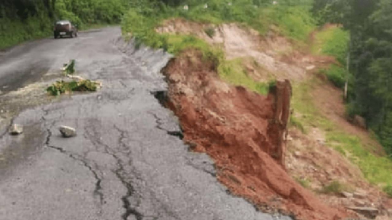 ಉತ್ತರಕನ್ನಡದಲ್ಲಿ ಮತ್ತೆ ಭೂಕುಸಿತ, 3 ಕಿ.ಮೀ ದೂರ ಕೇಳಿಸಿದ ಭಾರಿ ಸದ್ದು