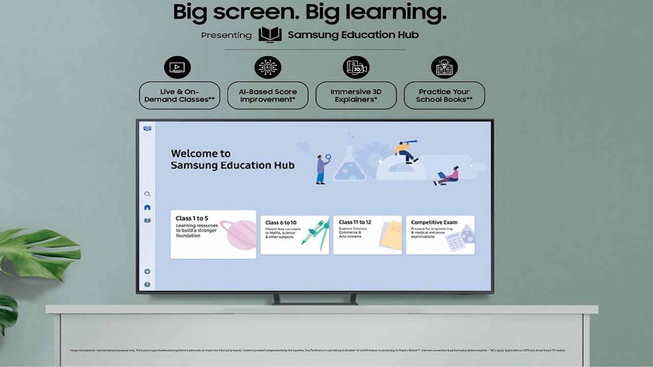 Samsung: ಸ್ಮಾರ್ಟ್ ಟಿವಿಗಳು ಮತ್ತು ಸ್ಮಾರ್ಟ್ ಮಾನಿಟರ್‌ಗಳಿಗಾಗಿ, ಎಂಬೈಬ್ ನ ಎಐ-ಚಾಲಿತ ಕಲಿಕಾ ವೇದಿಕೆ